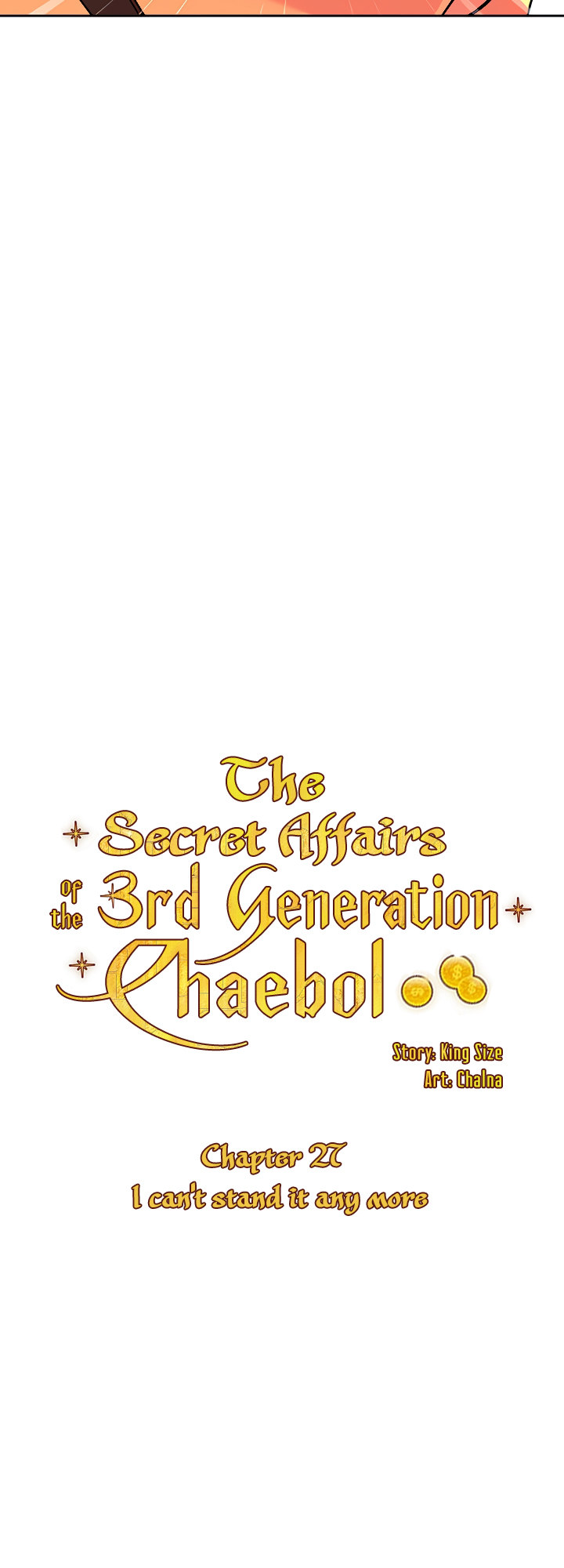 The Secret Affairs Of The 3rd Generation Chaebol Chapter 27 - Page 8