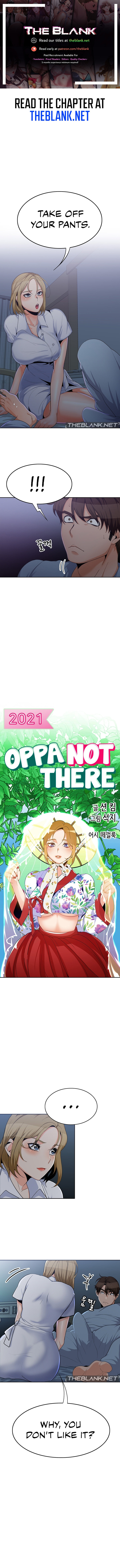 Oppa, Not There Chapter 13 - Page 1