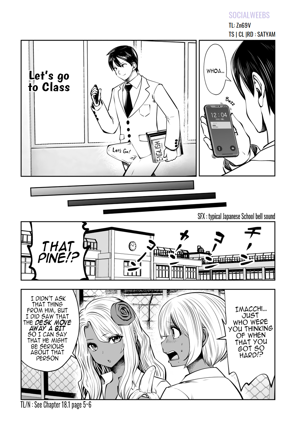 Black Gakkou ni Tsutometeshimatta Sensei Chapter 19.4 - Page 1