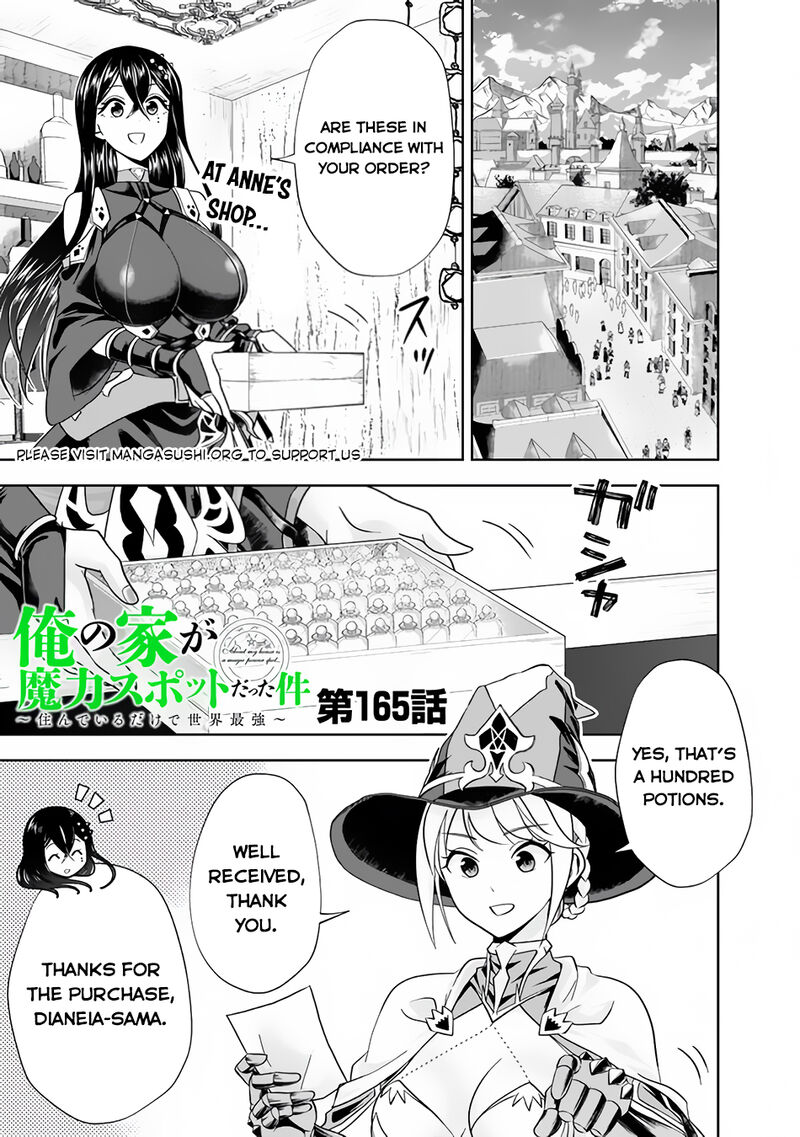 Ore No Ie Ga Maryoku Spot Datta Ken – Sundeiru Dake De Sekai Saikyou Chapter 165 - Page 1