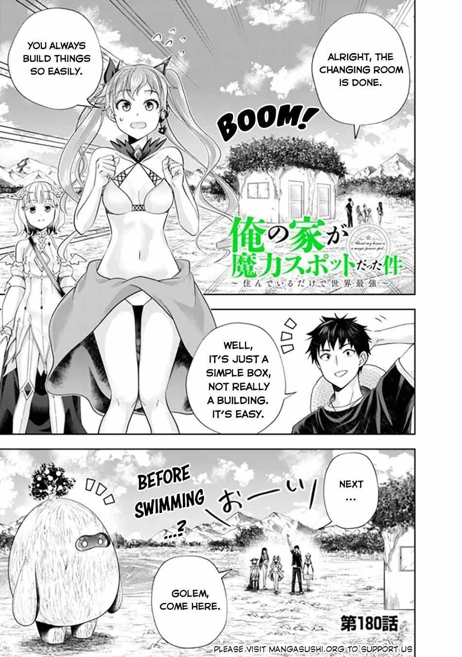 Ore No Ie Ga Maryoku Spot Datta Ken – Sundeiru Dake De Sekai Saikyou Chapter 180 - Page 1