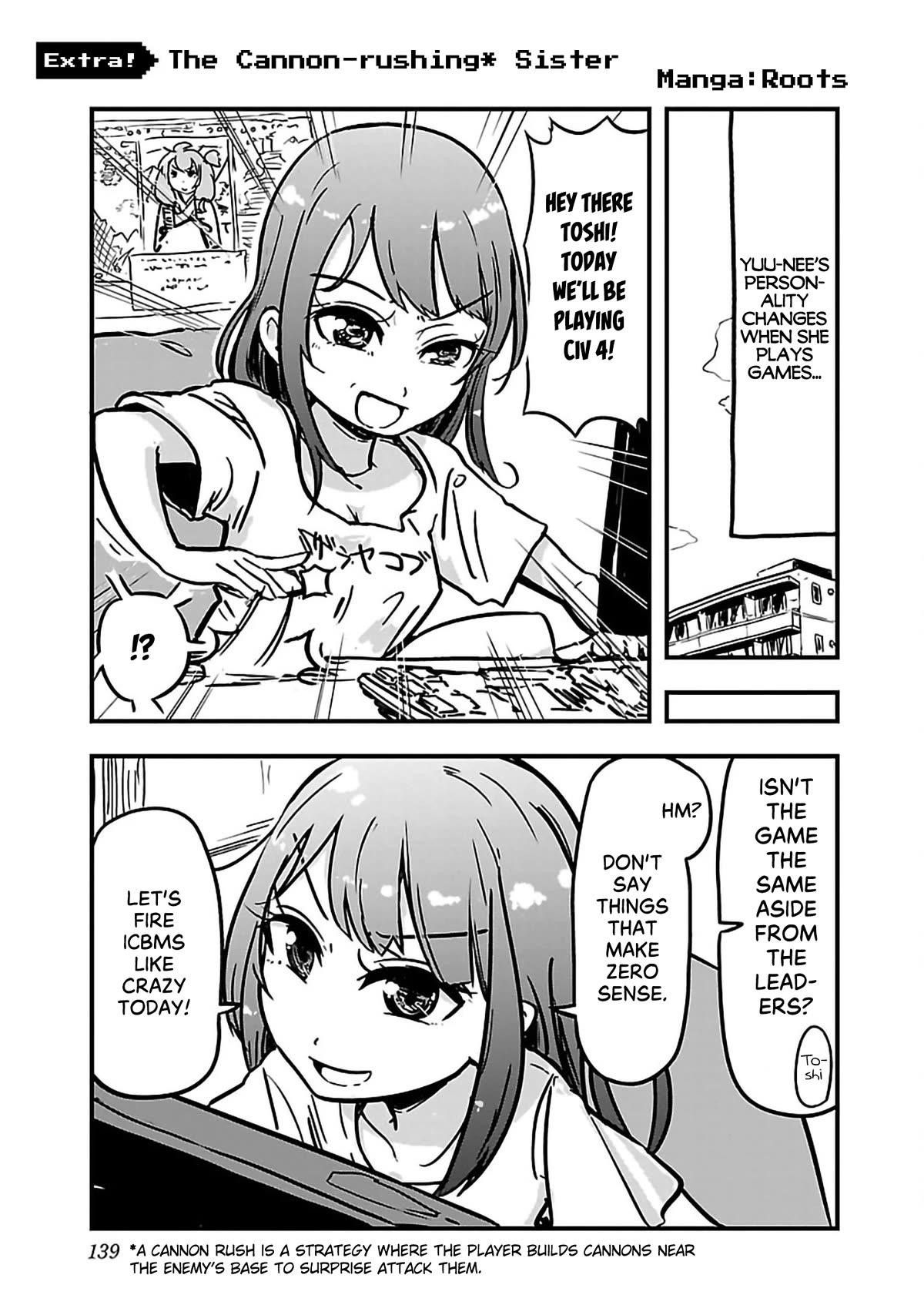 My “Onee-chan’s” Personality Changes When She Plays Games Chapter 13.5 - Page 1