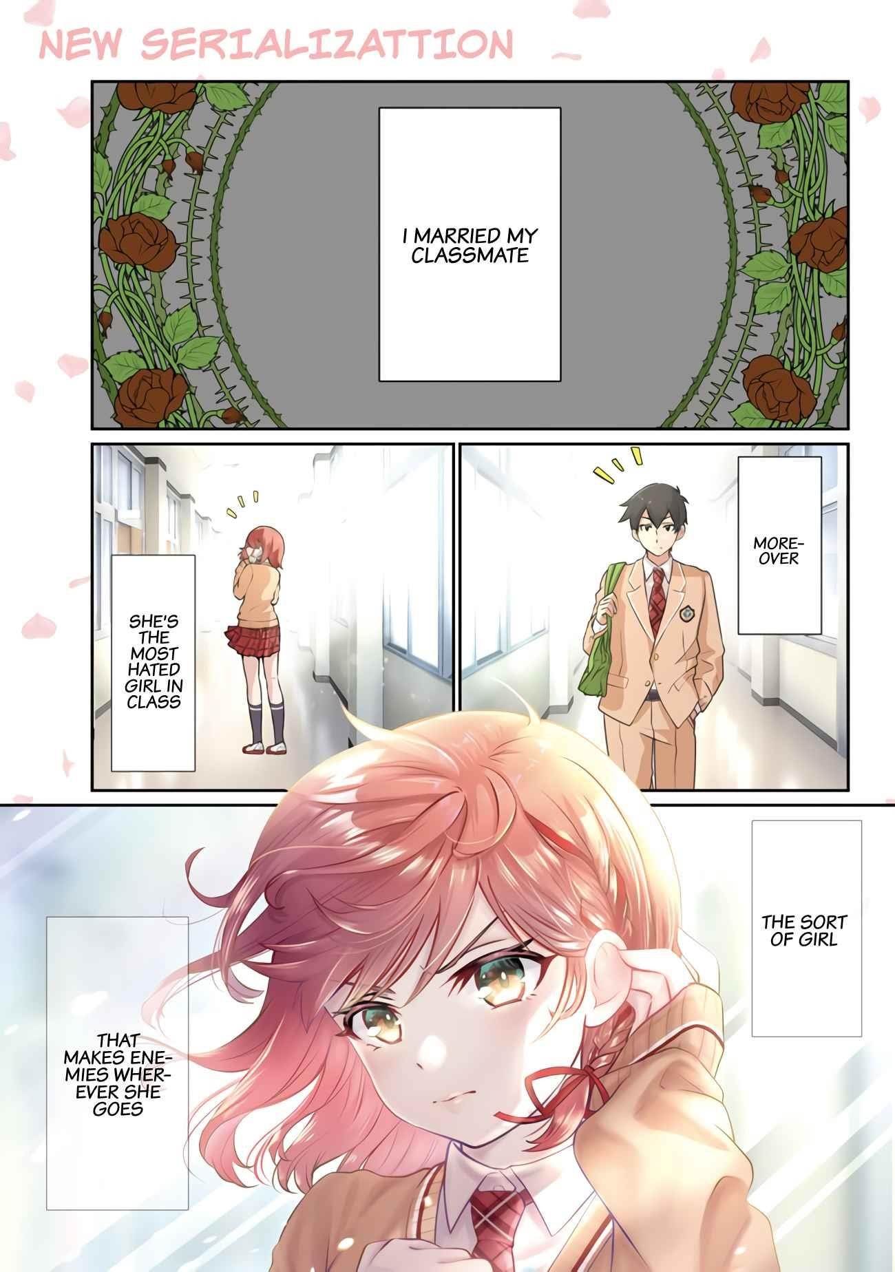 I Got Married to the Girl I Hate Most in Class Chapter 1 - Page 1