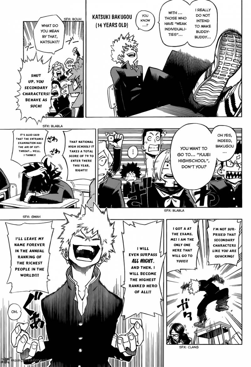 My Hero Academia Chapter 1 - Page 11