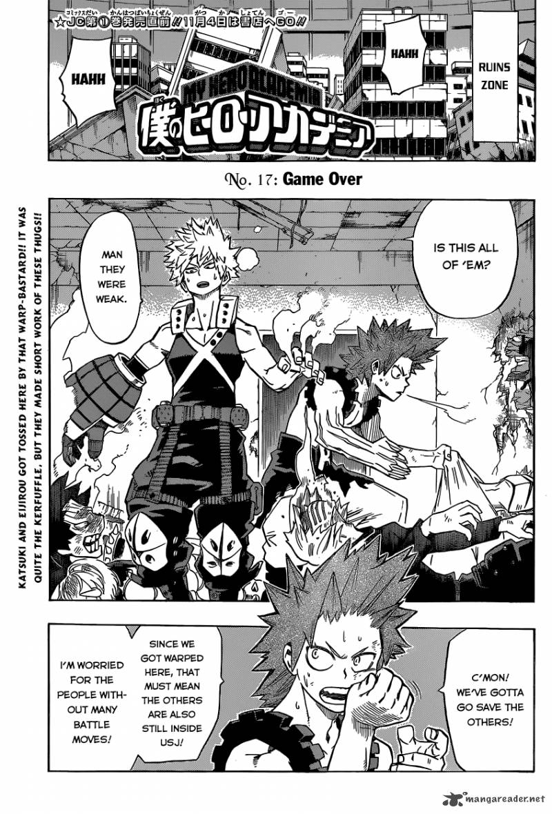 My Hero Academia Chapter 17 - Page 3