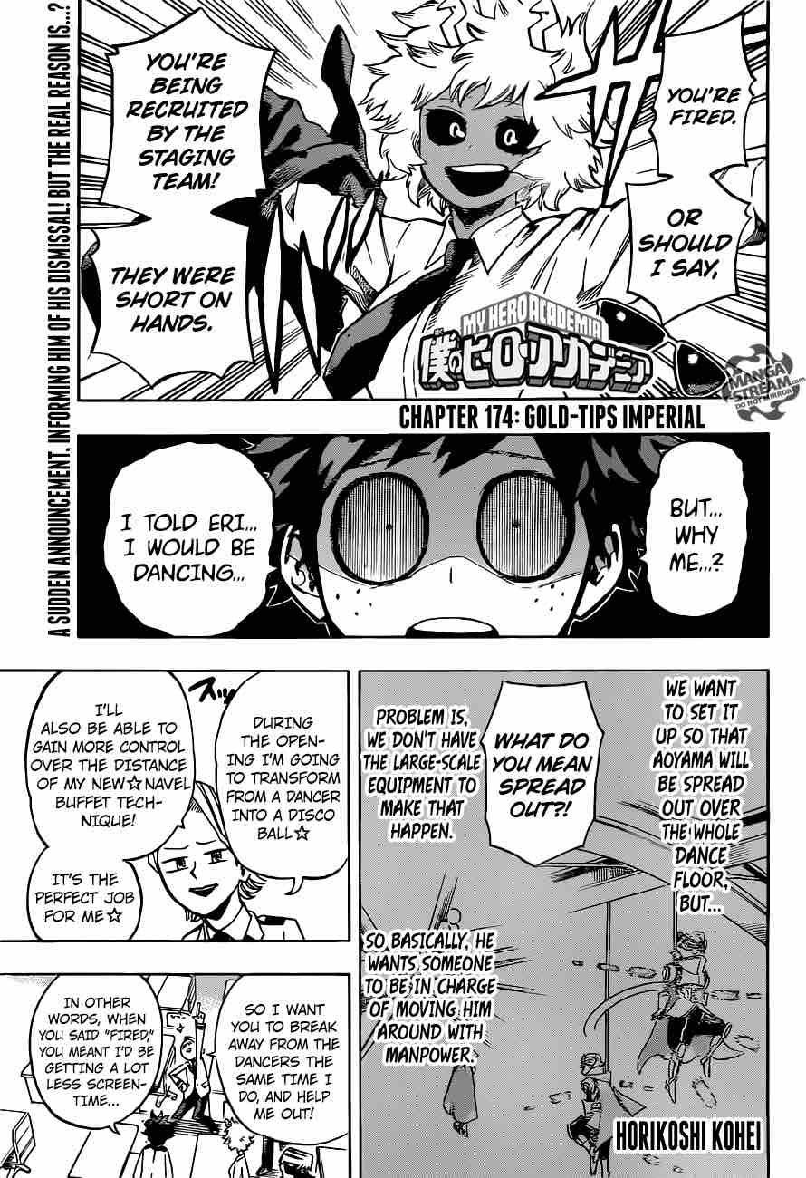 My Hero Academia Chapter 174 - Page 1