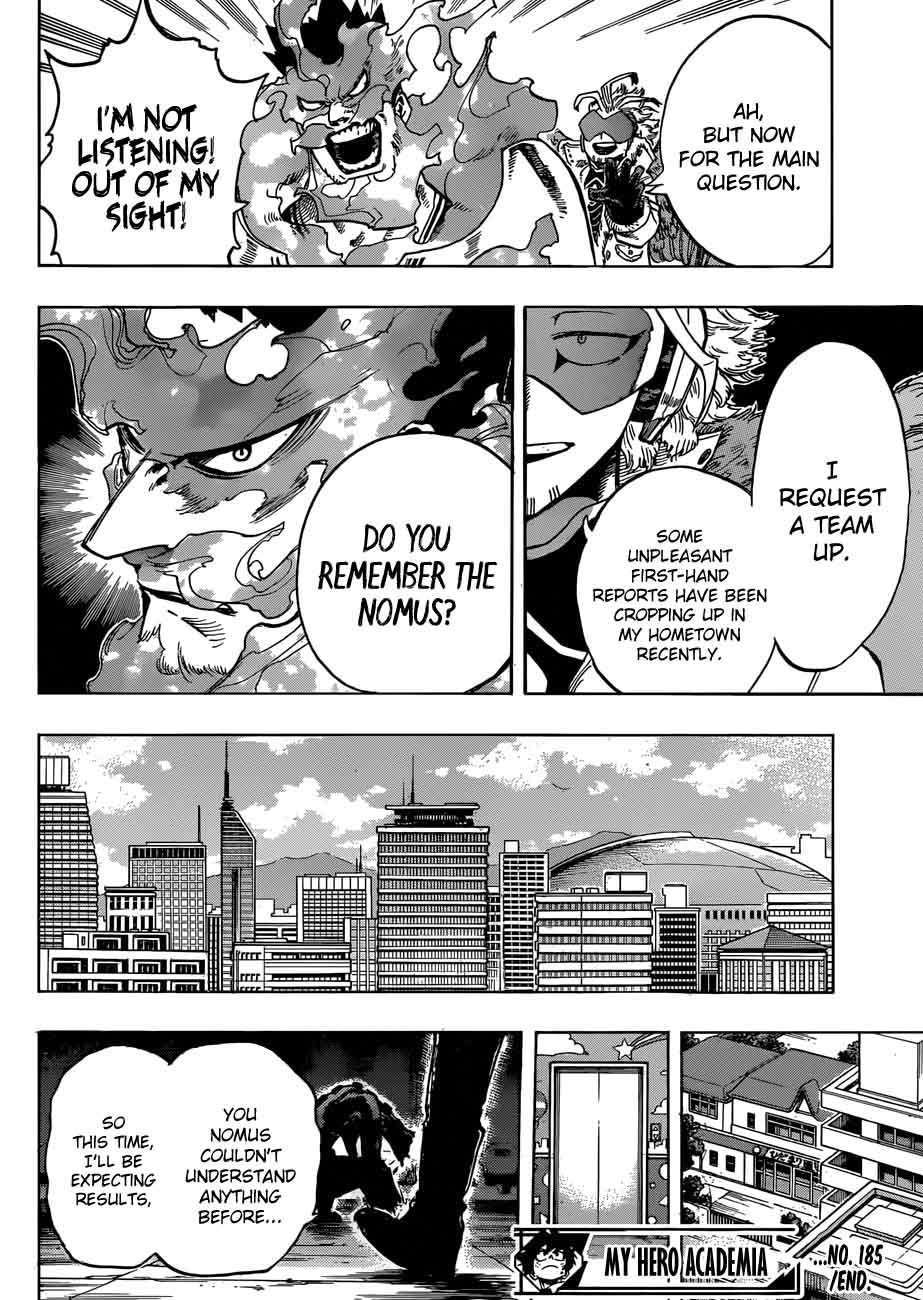 My Hero Academia Chapter 185 - Page 14