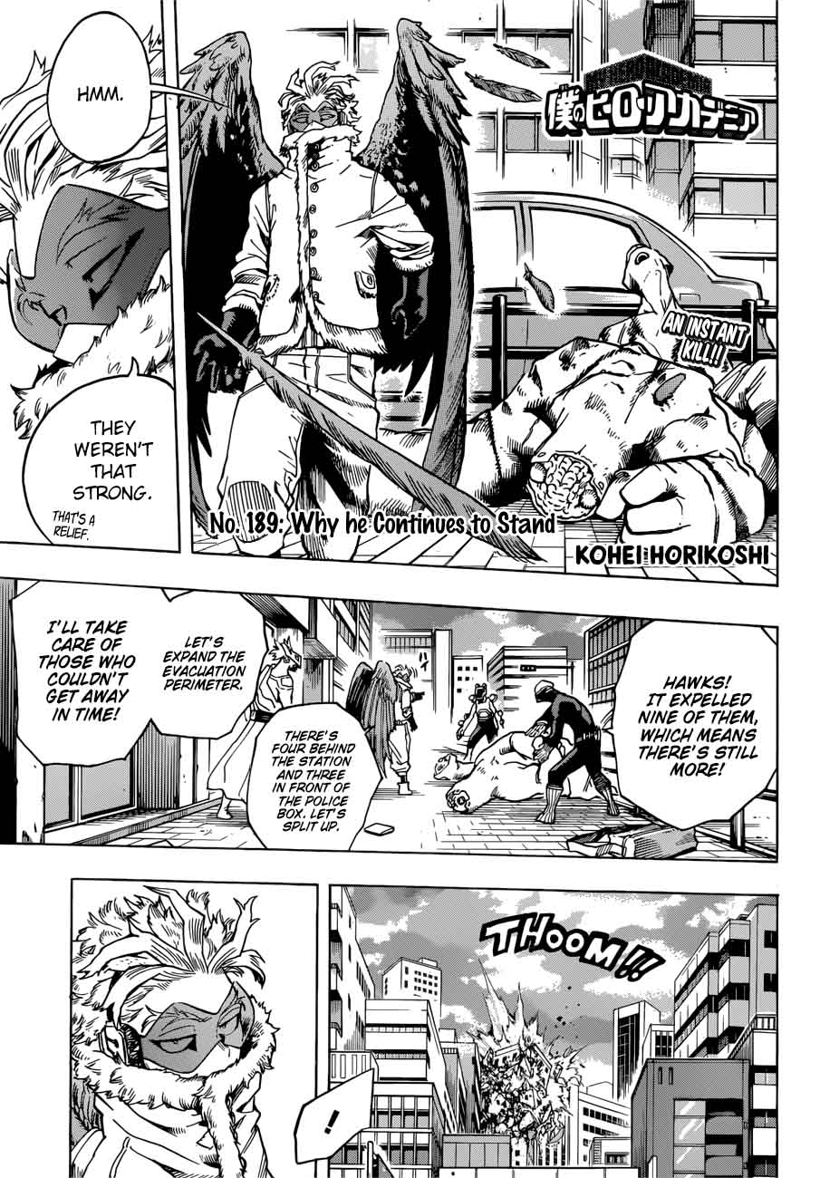 My Hero Academia Chapter 189 - Page 1