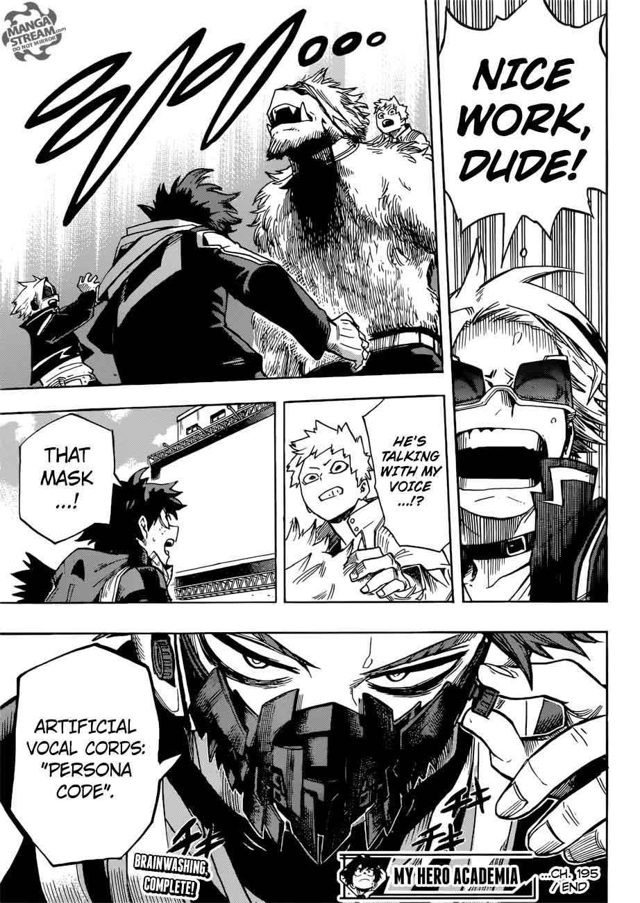 My Hero Academia Chapter 195 - Page 16