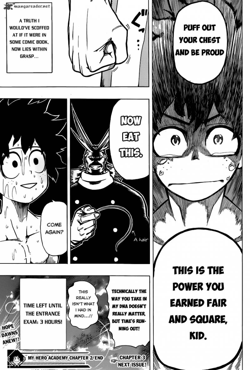 My Hero Academia Chapter 2 - Page 27