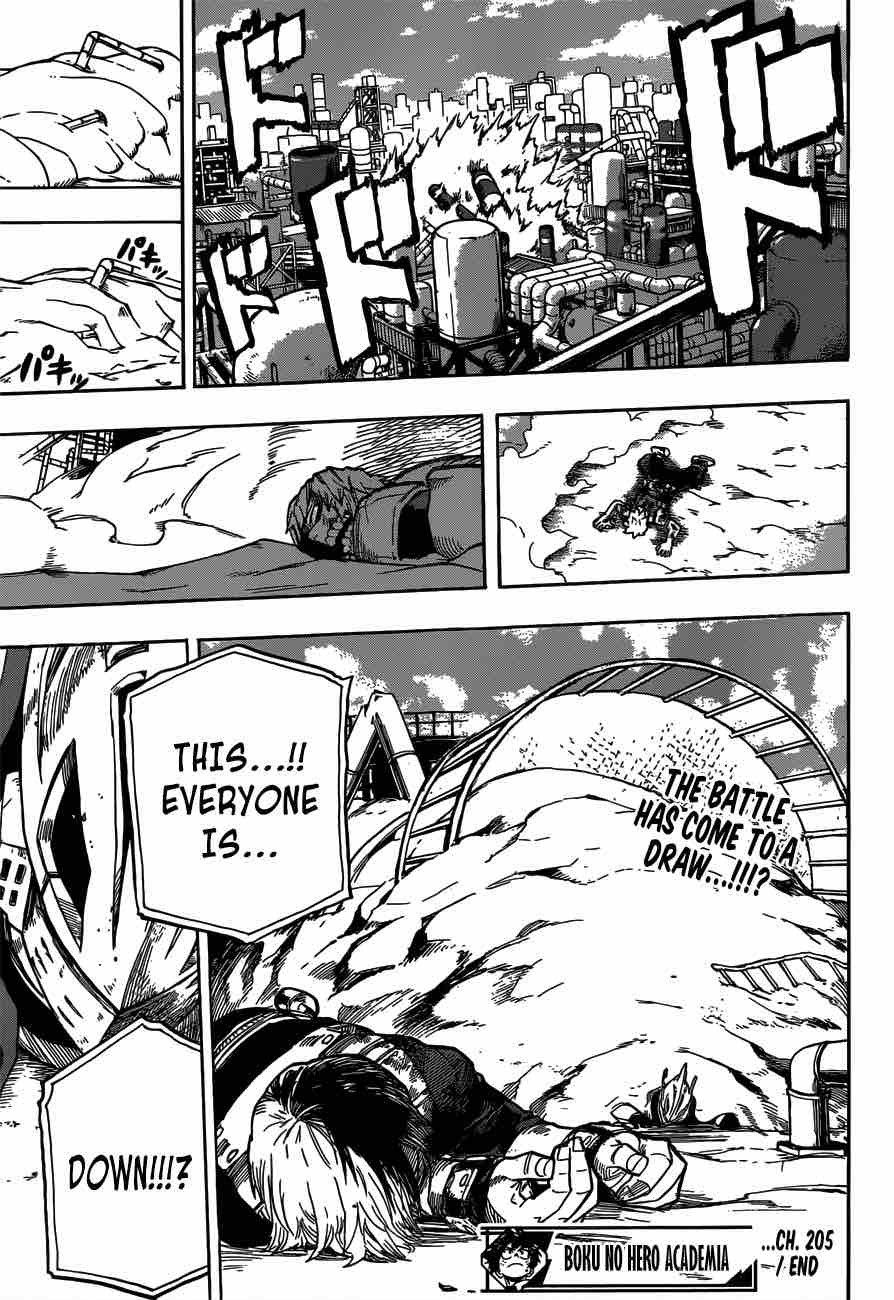 My Hero Academia Chapter 205 - Page 15