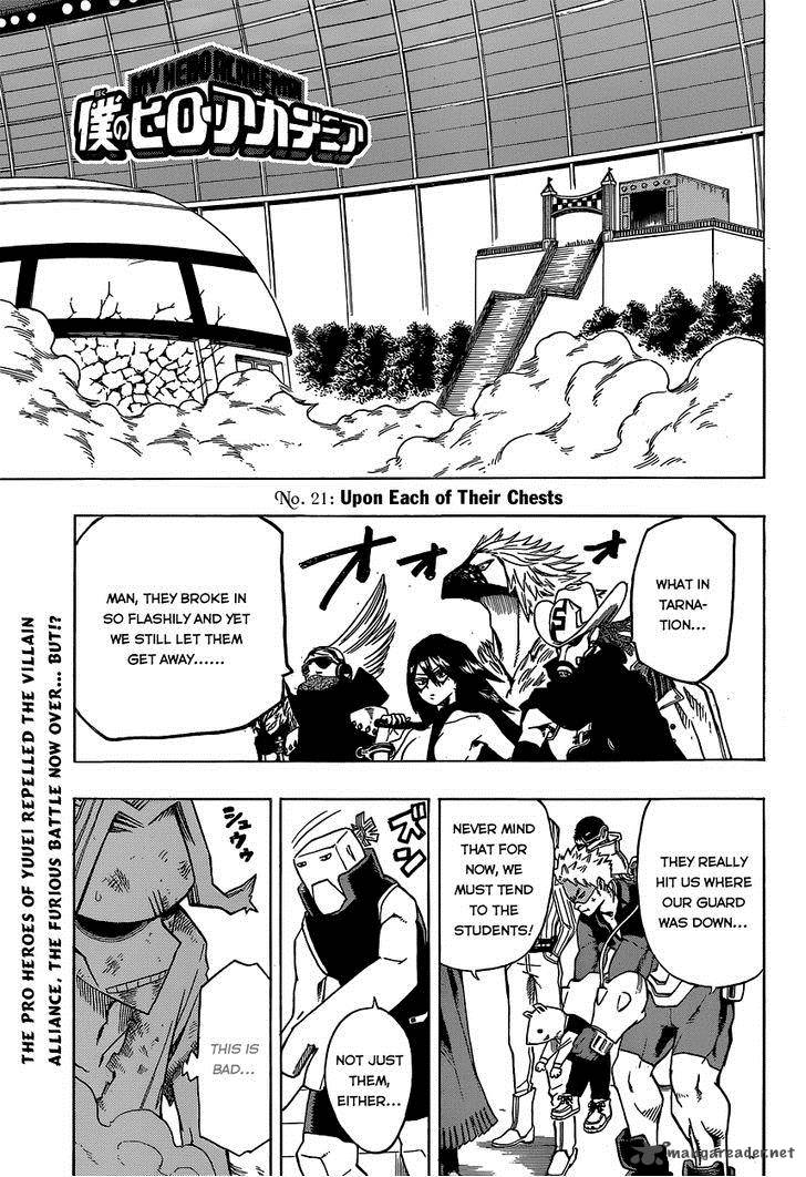 My Hero Academia Chapter 21 - Page 3