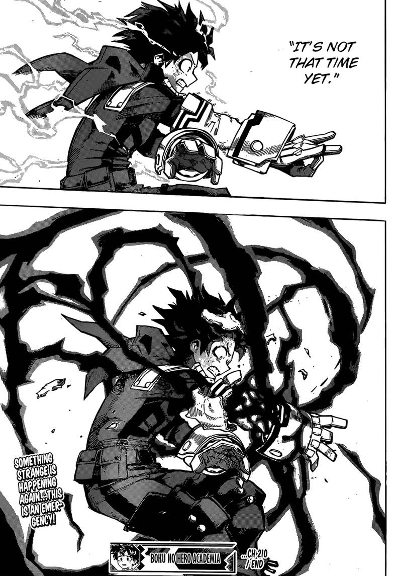 My Hero Academia Chapter 210 - Page 15