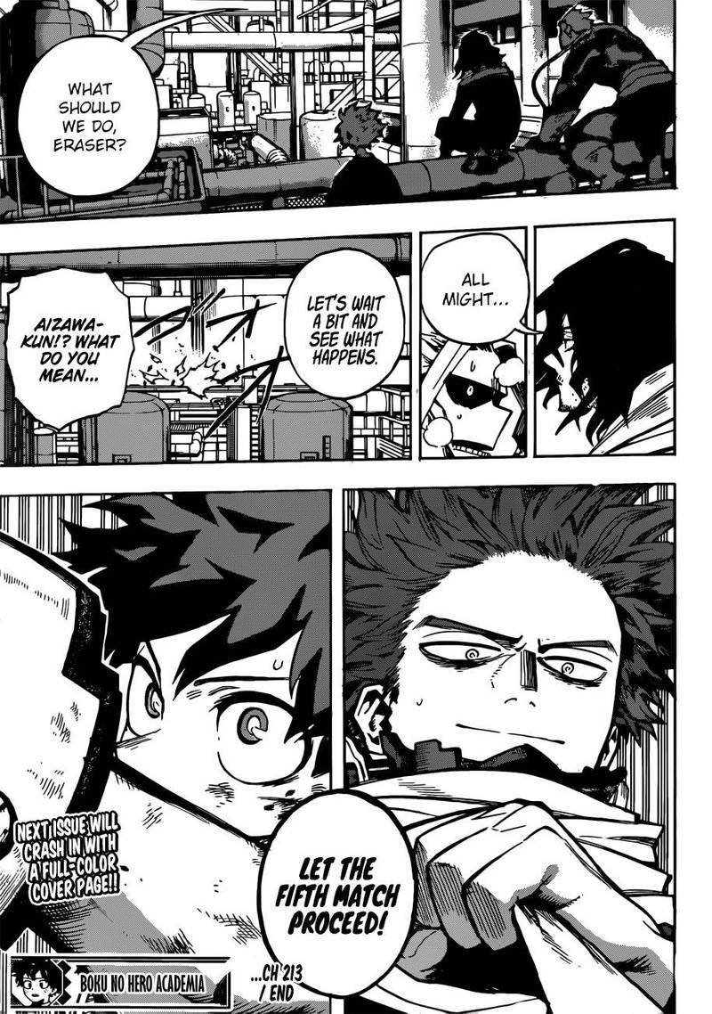 My Hero Academia Chapter 213 - Page 14