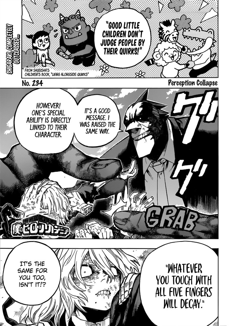 My Hero Academia Chapter 234 - Page 1