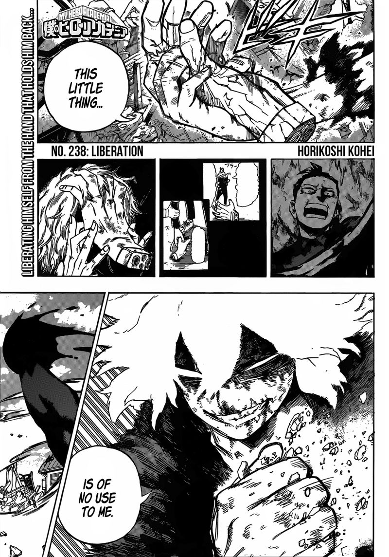 My Hero Academia Chapter 238 - Page 1