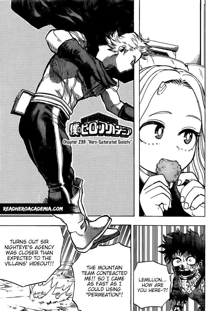 My Hero Academia Chapter 293 - Page 2