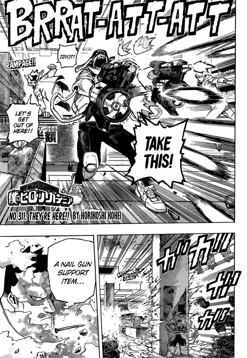 My Hero Academia Chapter 311 - Page 1