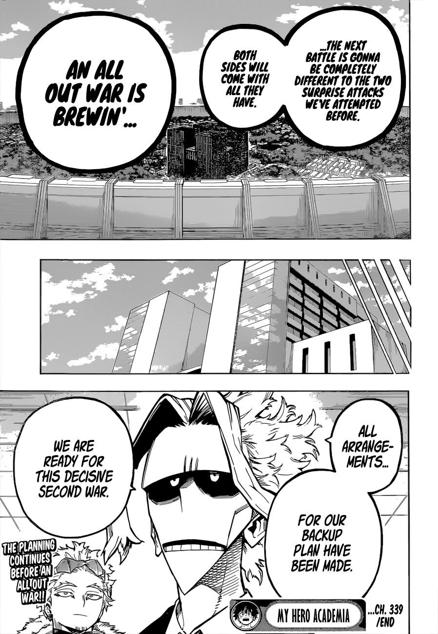 My Hero Academia Chapter 339 - Page 16