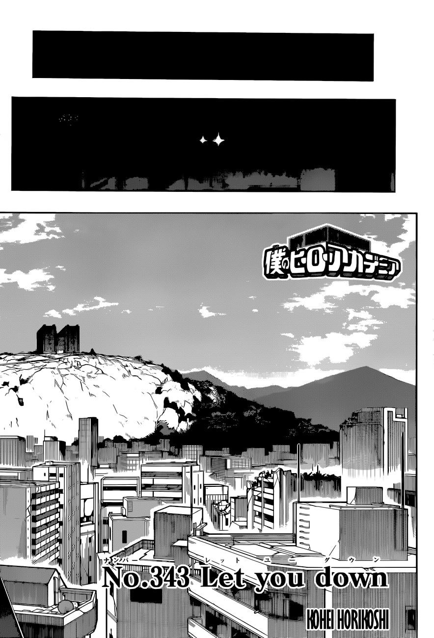 My Hero Academia Chapter 343 - Page 3