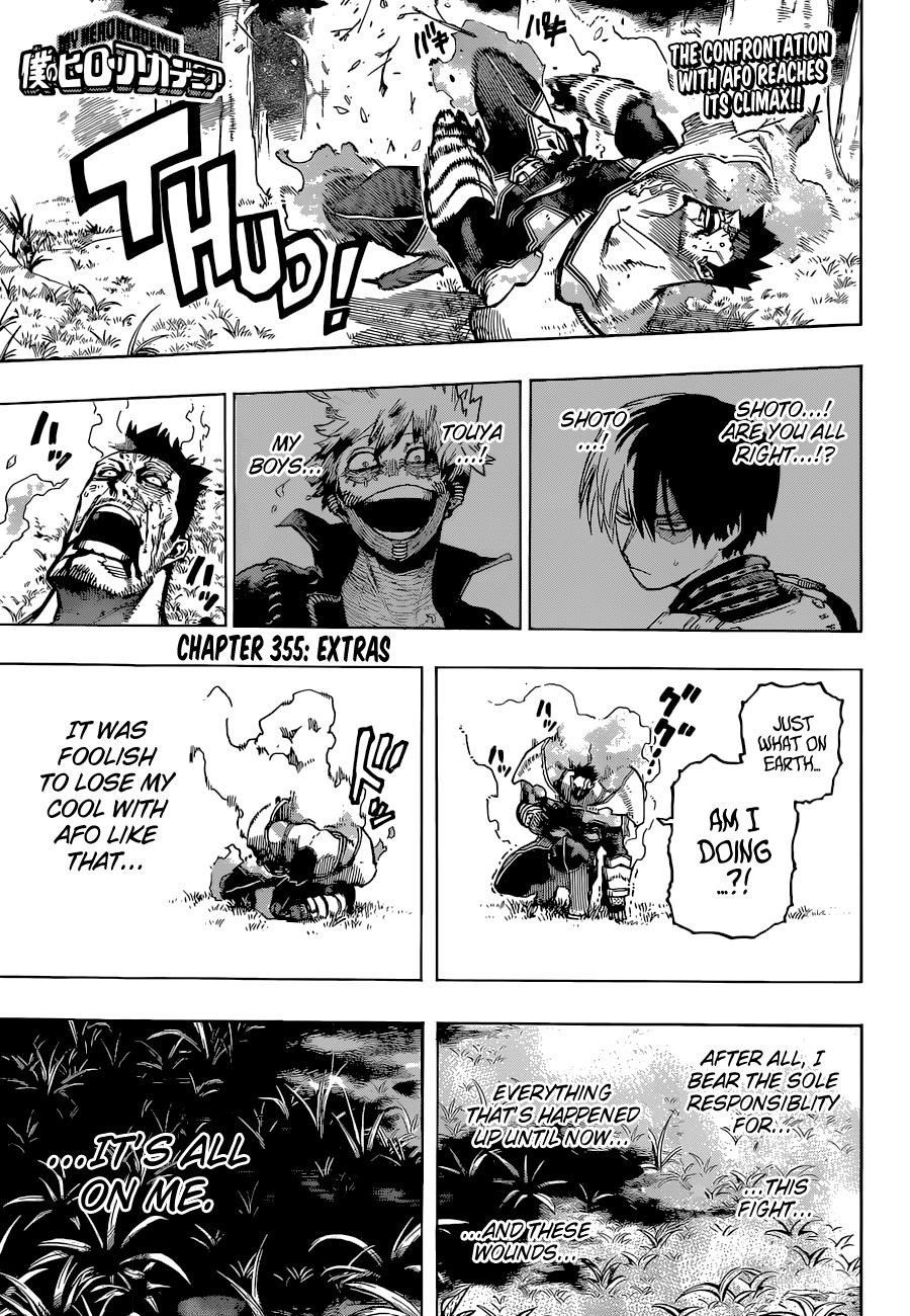 My Hero Academia Chapter 355 - Page 1