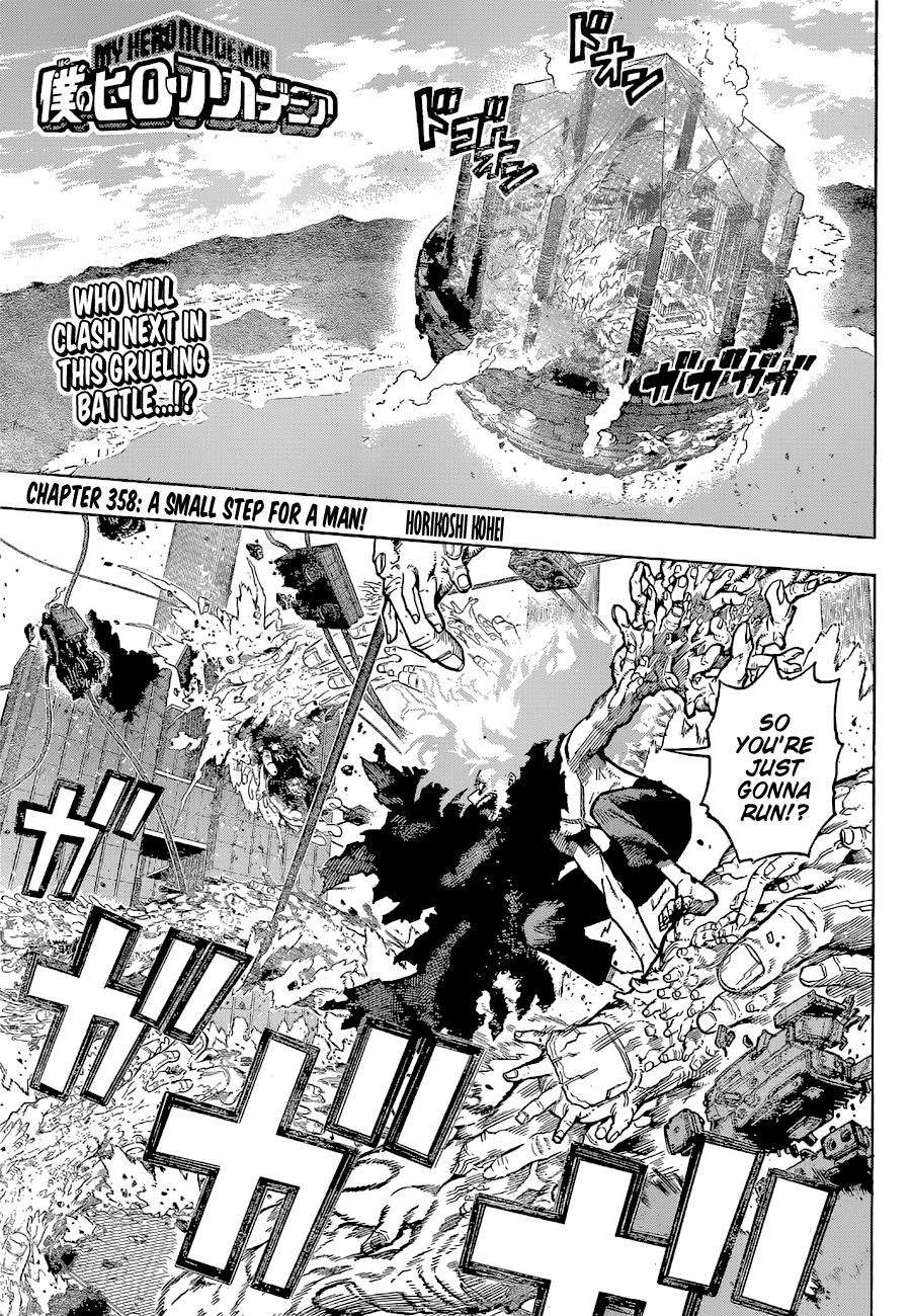 My Hero Academia Chapter 358 - Page 1