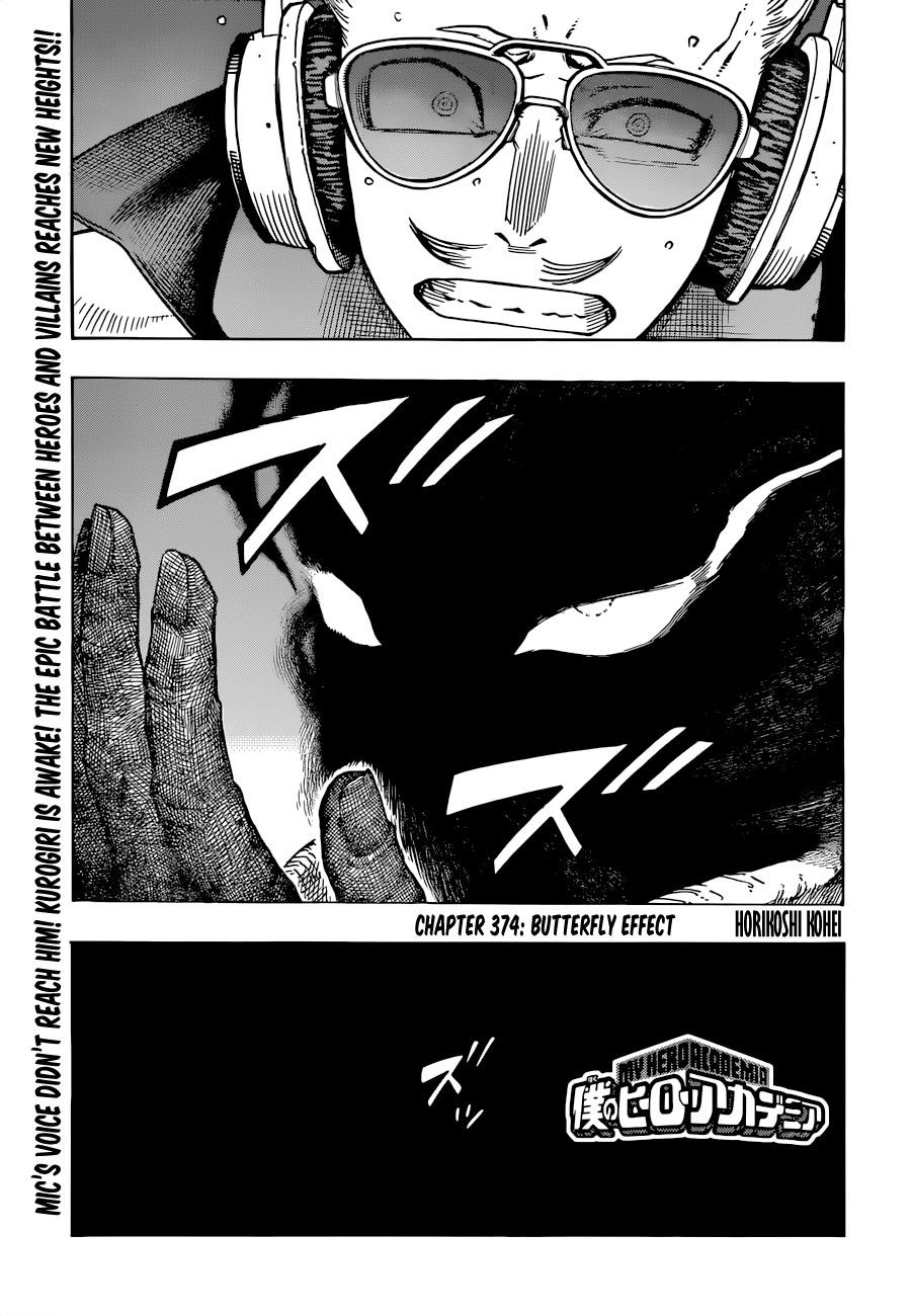 My Hero Academia Chapter 374 - Page 1