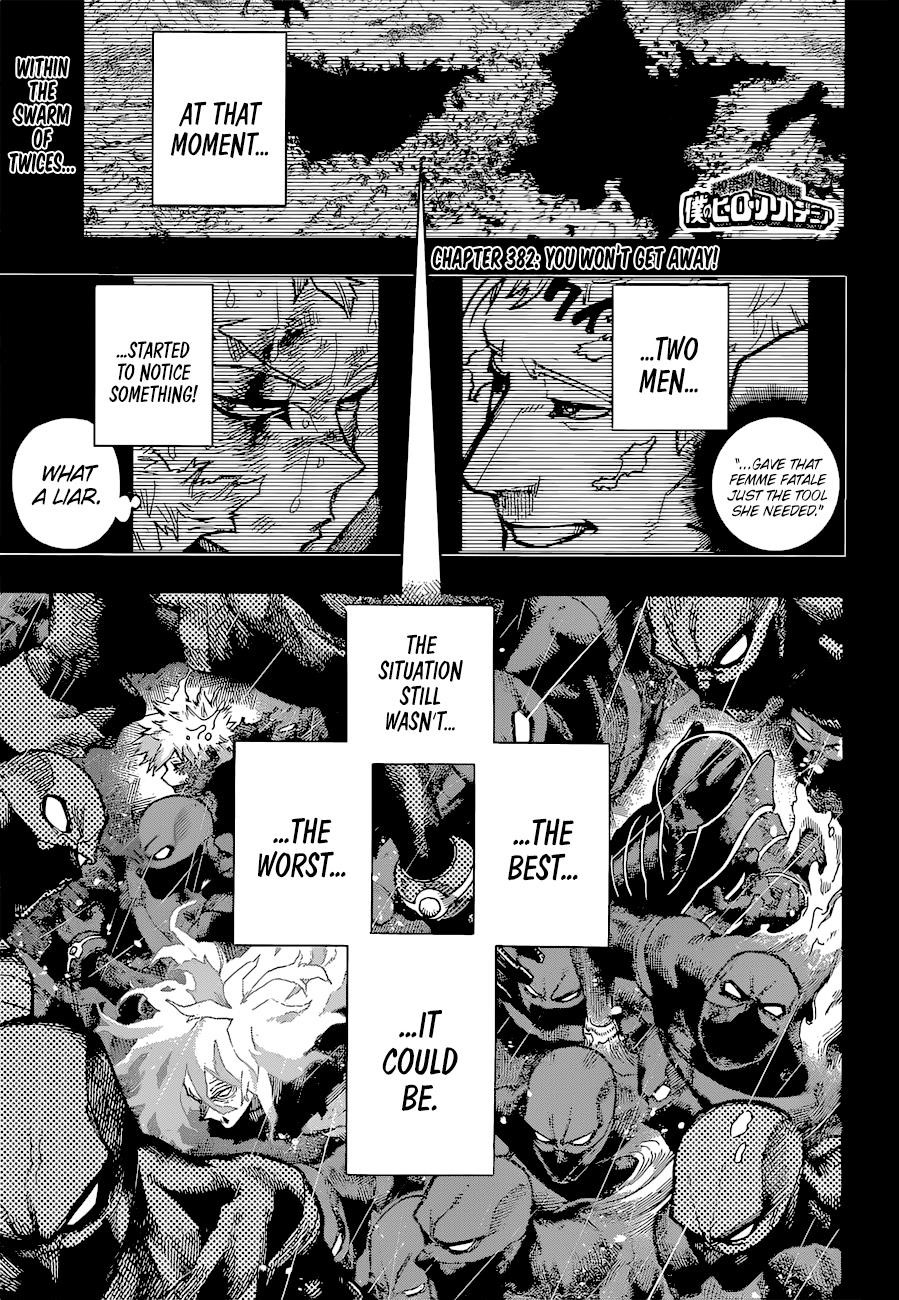 My Hero Academia Chapter 382 - Page 1