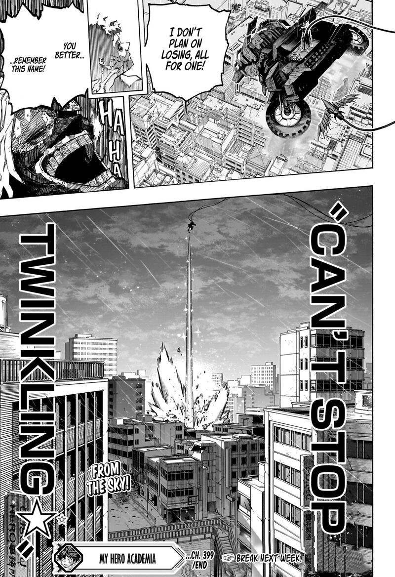 My Hero Academia Chapter 399 - Page 14