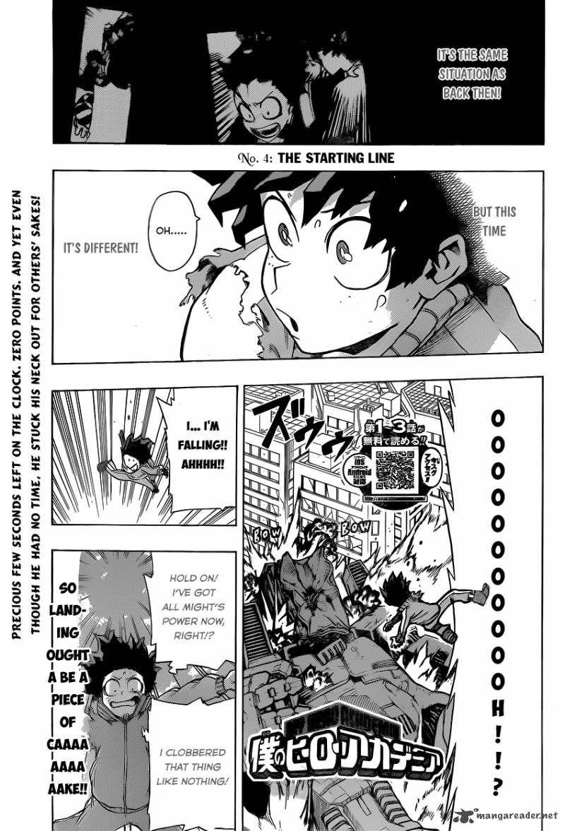 My Hero Academia Chapter 4 - Page 3