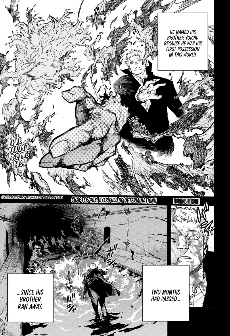 My Hero Academia Chapter 408 - Page 1