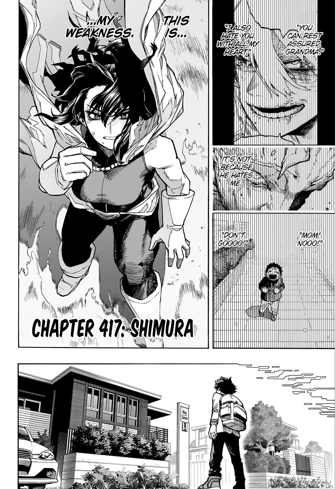 My Hero Academia Chapter 417 - Page 4