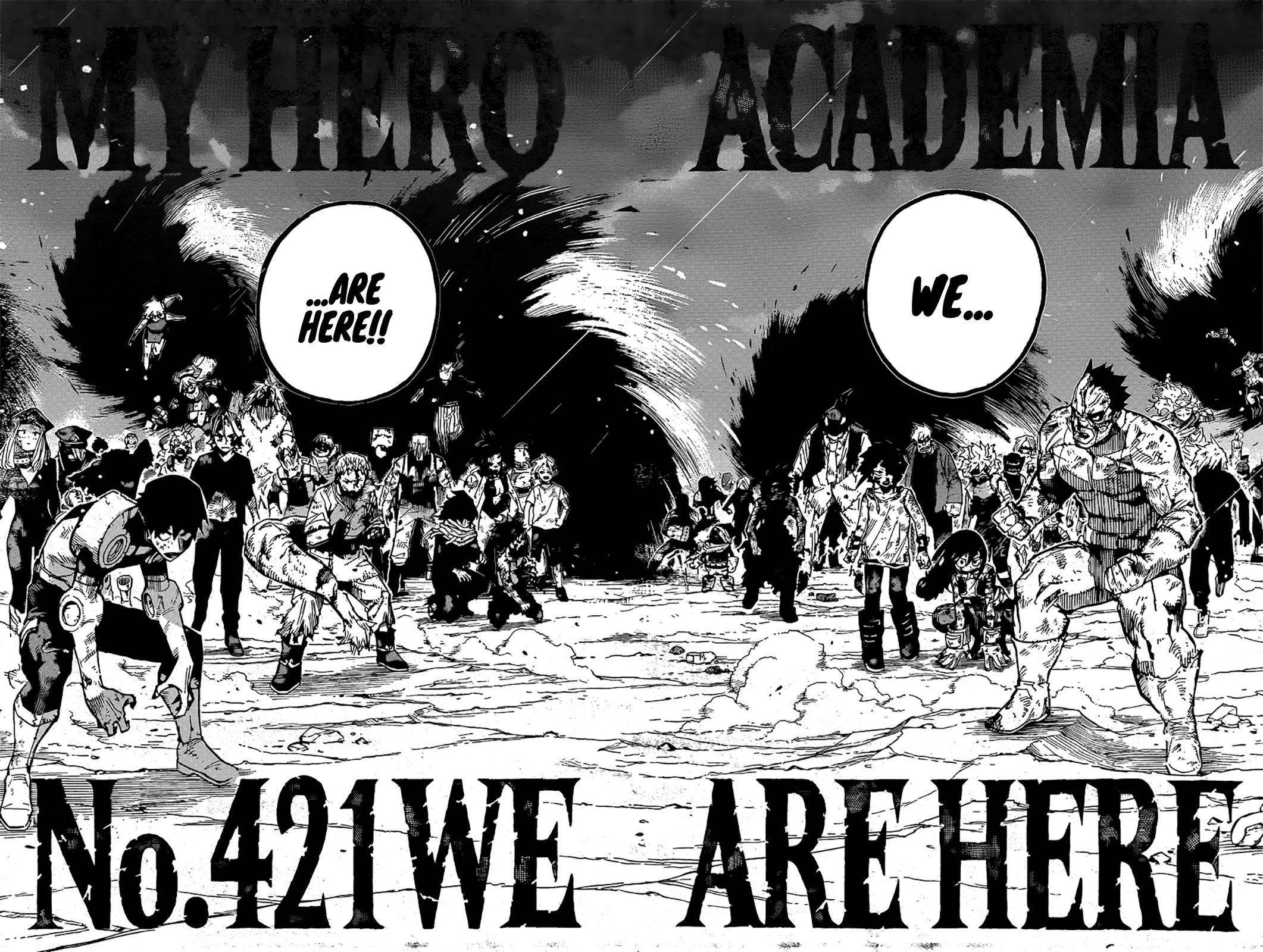 My Hero Academia Chapter 421 - Page 3