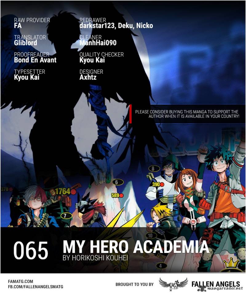 My Hero Academia Chapter 65 - Page 1