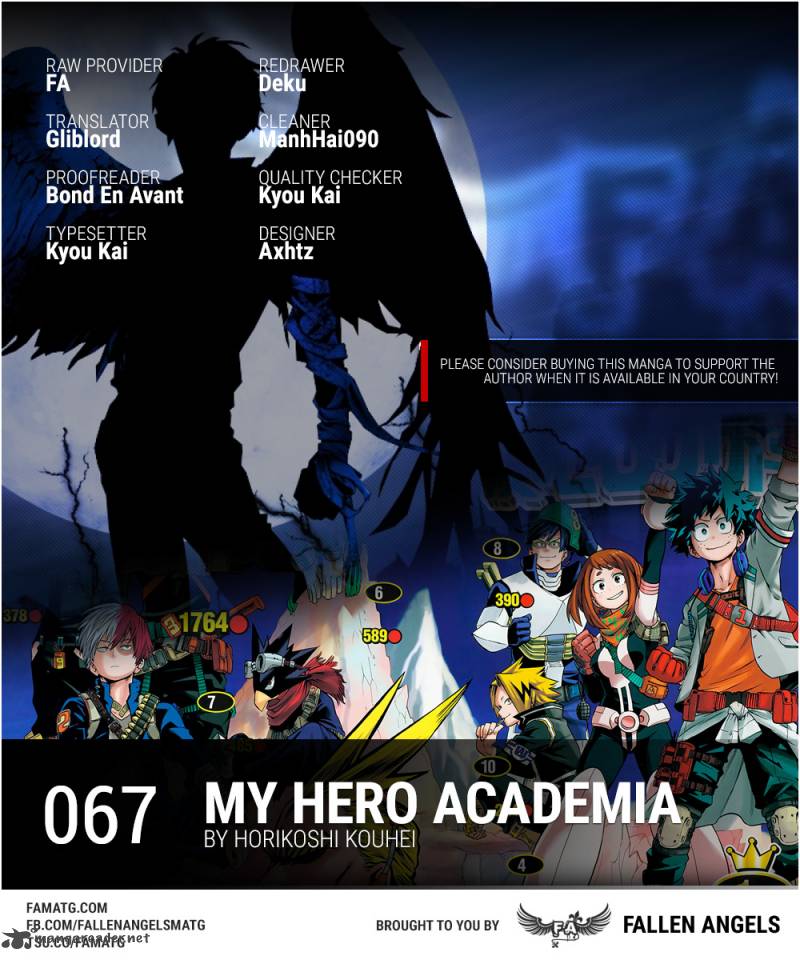 My Hero Academia Chapter 67 - Page 1