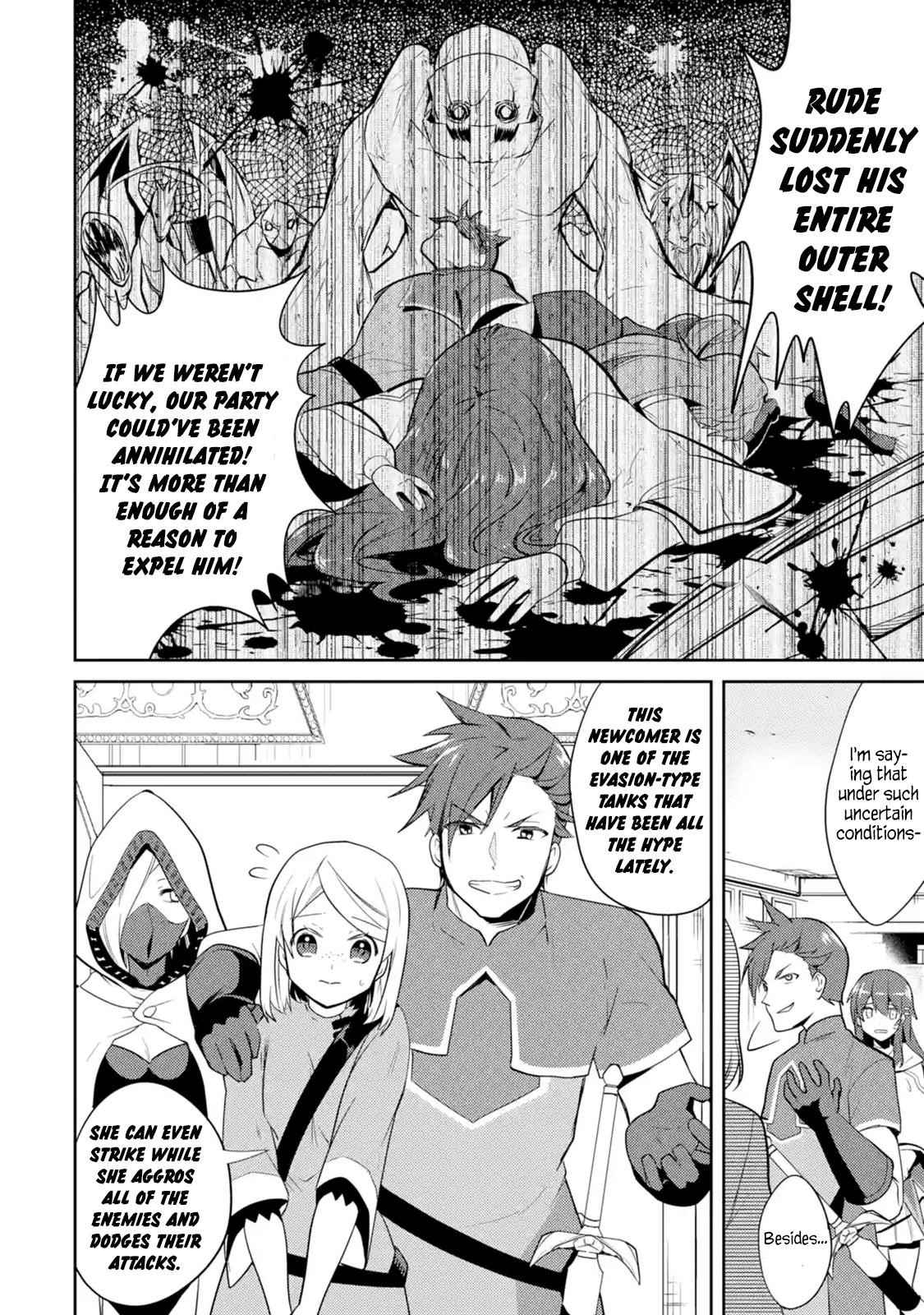 The Labyrinth Raids Of The Ultimate Tank ~The Tank Possessing A Rare 9,999 Endurance Skill Was Expelled From The Hero Party~ Chapter 1.2 - Page 7