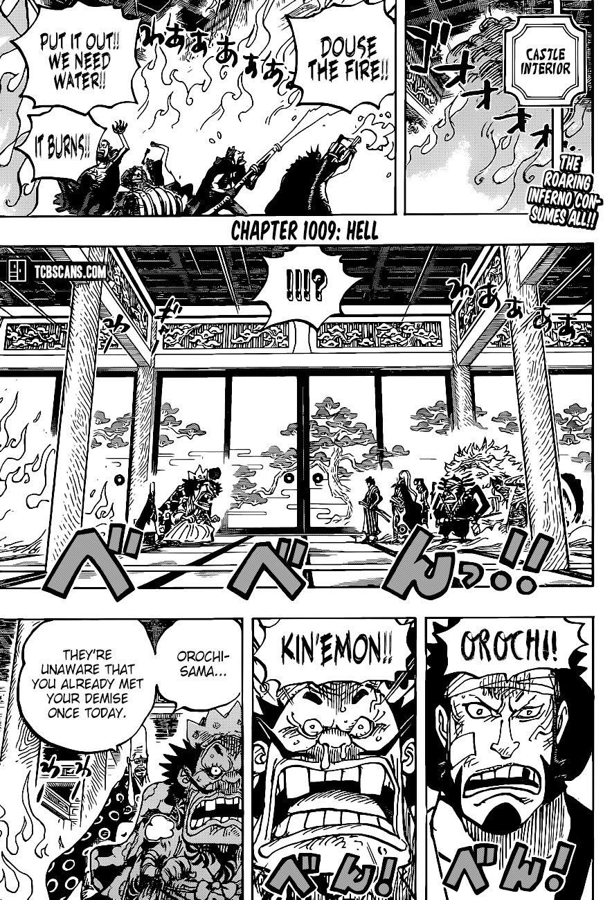 One Piece Chapter 1009 - Page 3