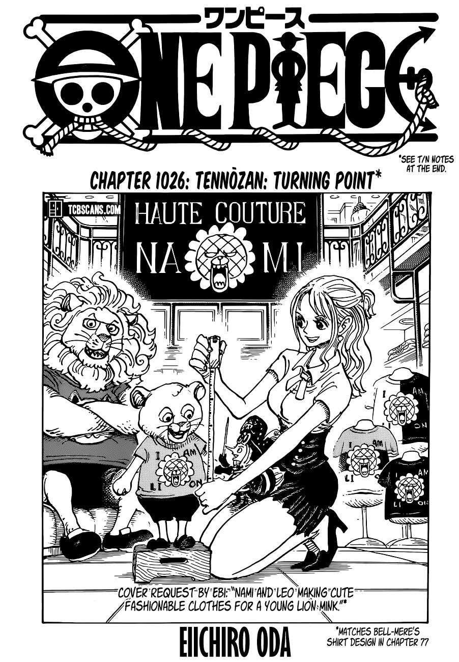 One Piece Chapter 1026 - Page 1