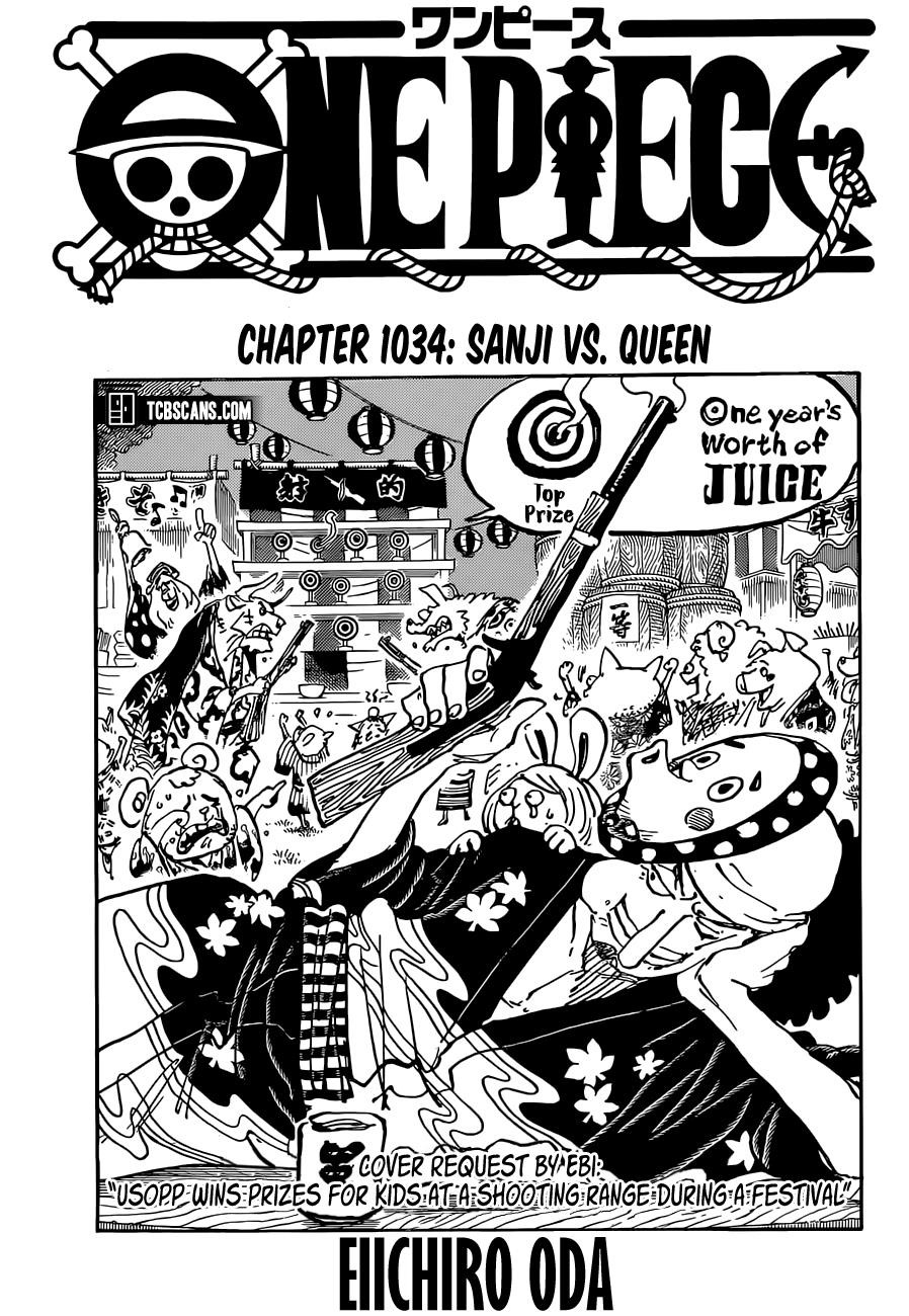 One Piece Chapter 1034 - Page 1