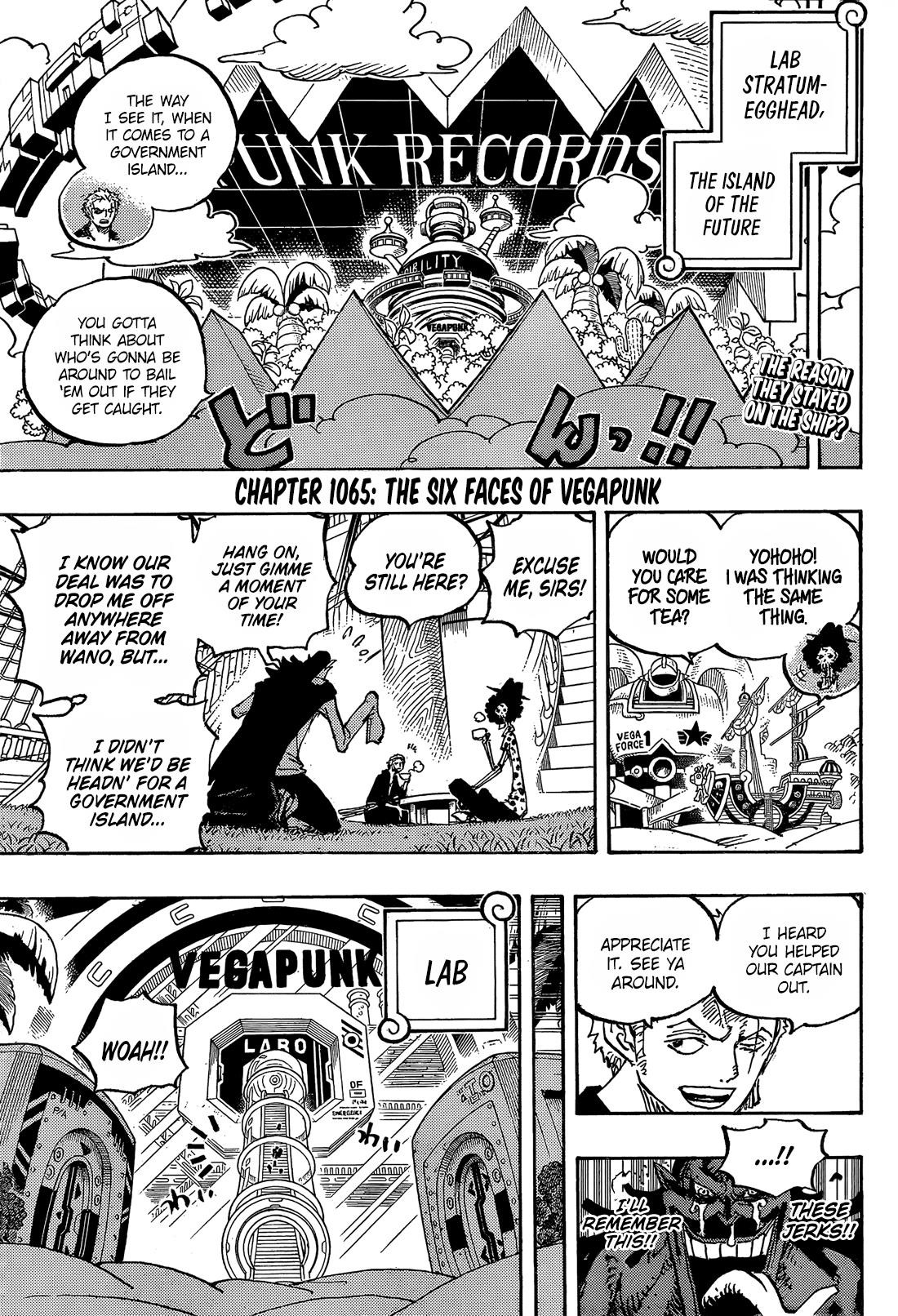 One Piece Chapter 1065 - Page 3