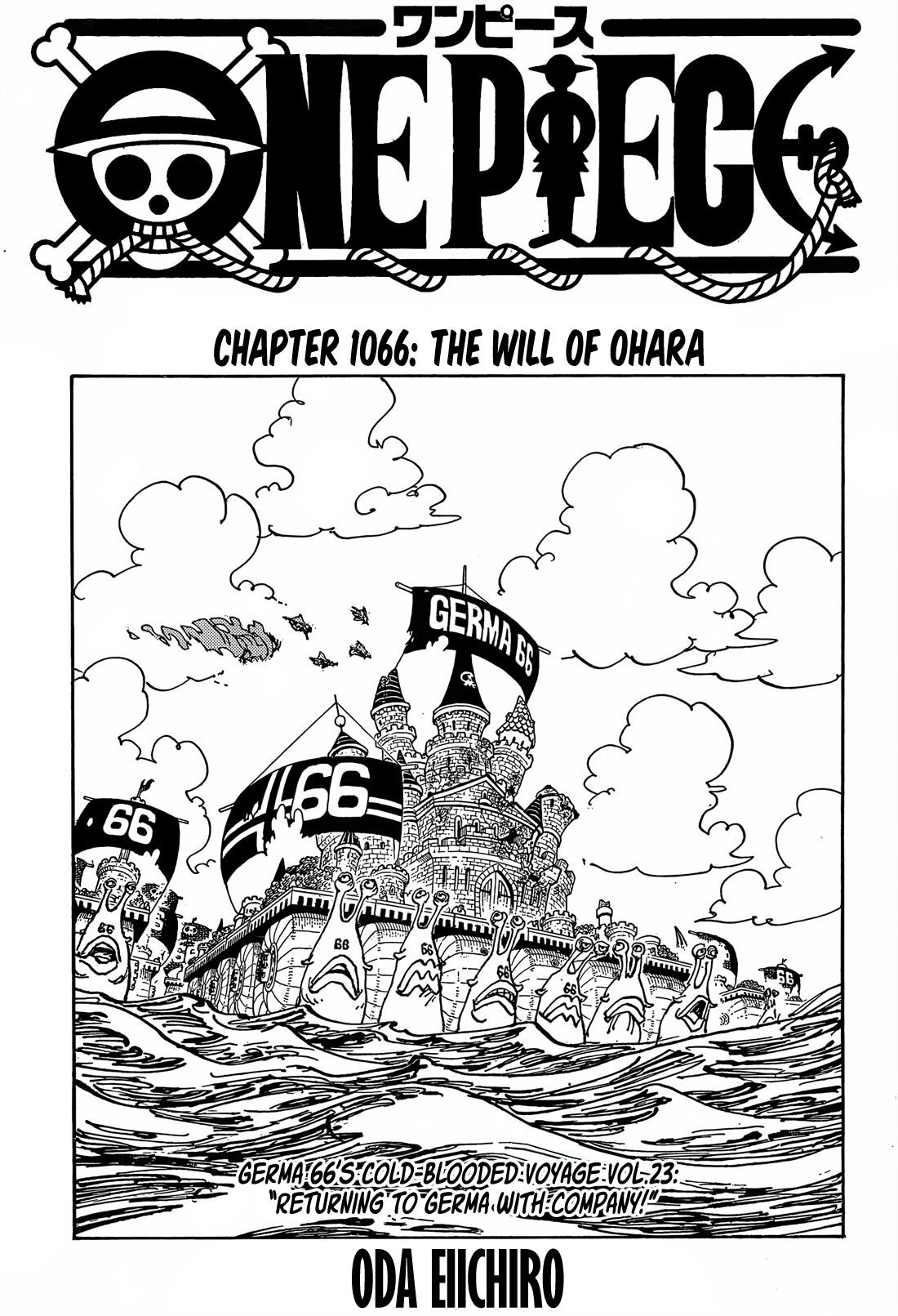 One Piece Chapter 1066 - Page 1