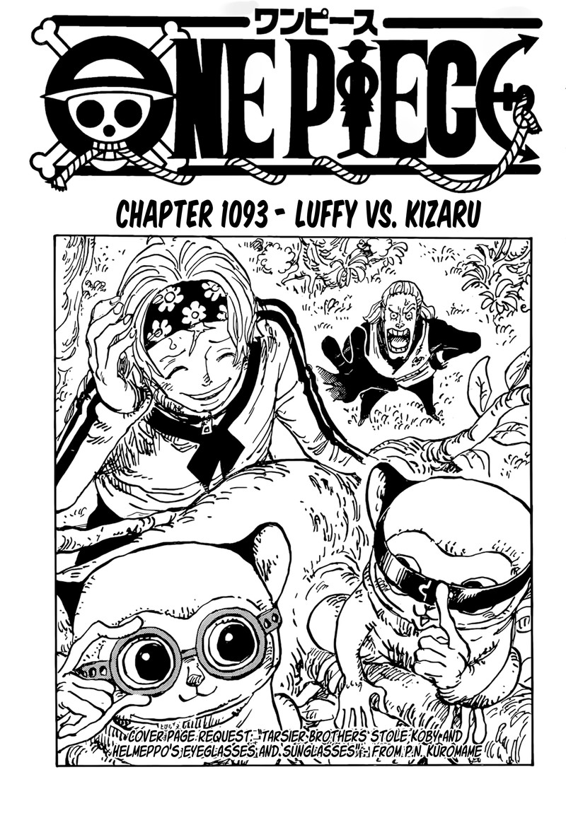 One Piece Chapter 1093 - Page 1