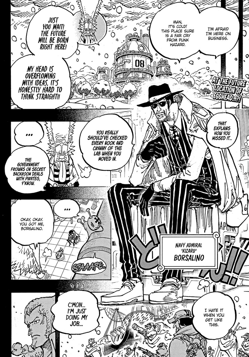 One Piece Chapter 1100 - Page 2