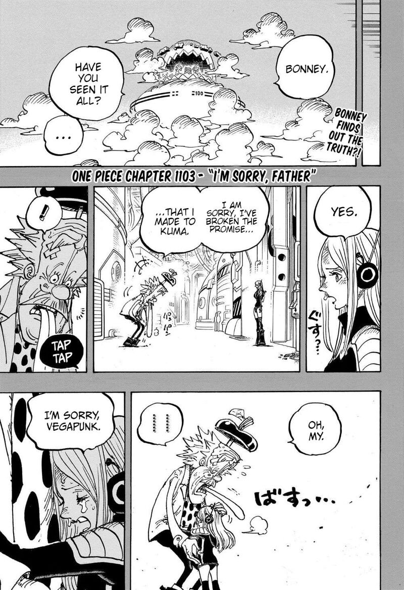 One Piece Chapter 1103 - Page 3