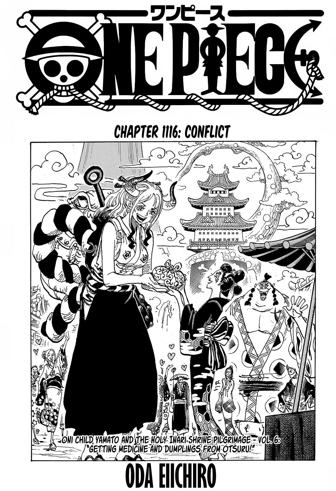 One Piece Chapter 1116 - Page 1