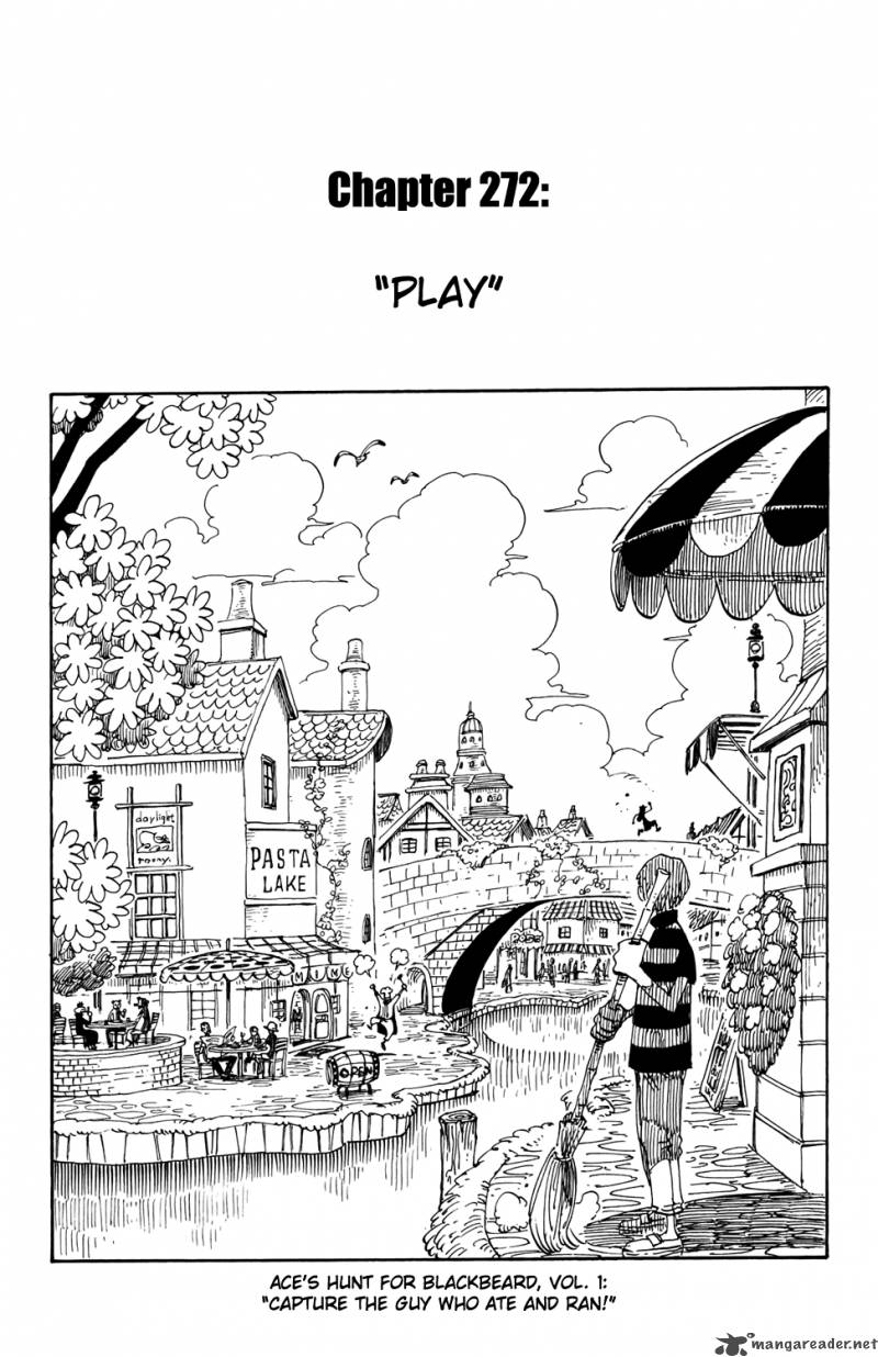 One Piece Chapter 272 - Page 1