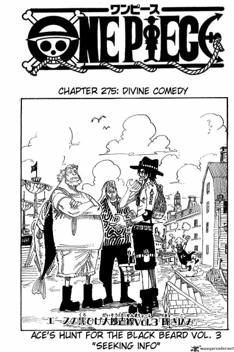 One Piece Chapter 275 - Page 1