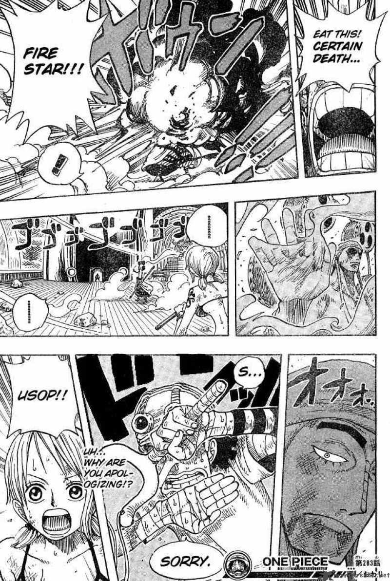 One Piece Chapter 283 - Page 19