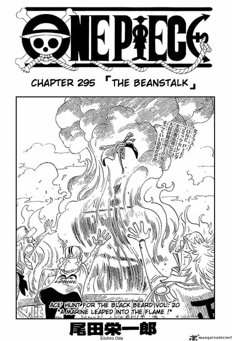 One Piece Chapter 295 - Page 1