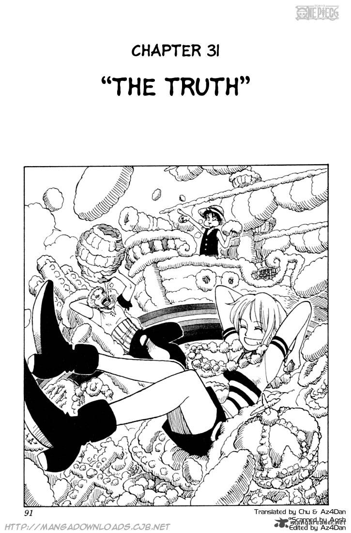 One Piece Chapter 31 - Page 1